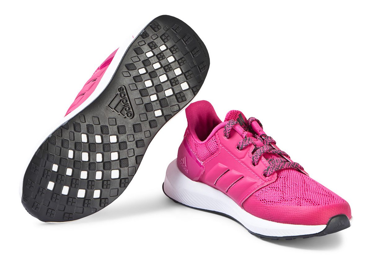 adidas Pink RapidaRun Trainers - Ảnh 2