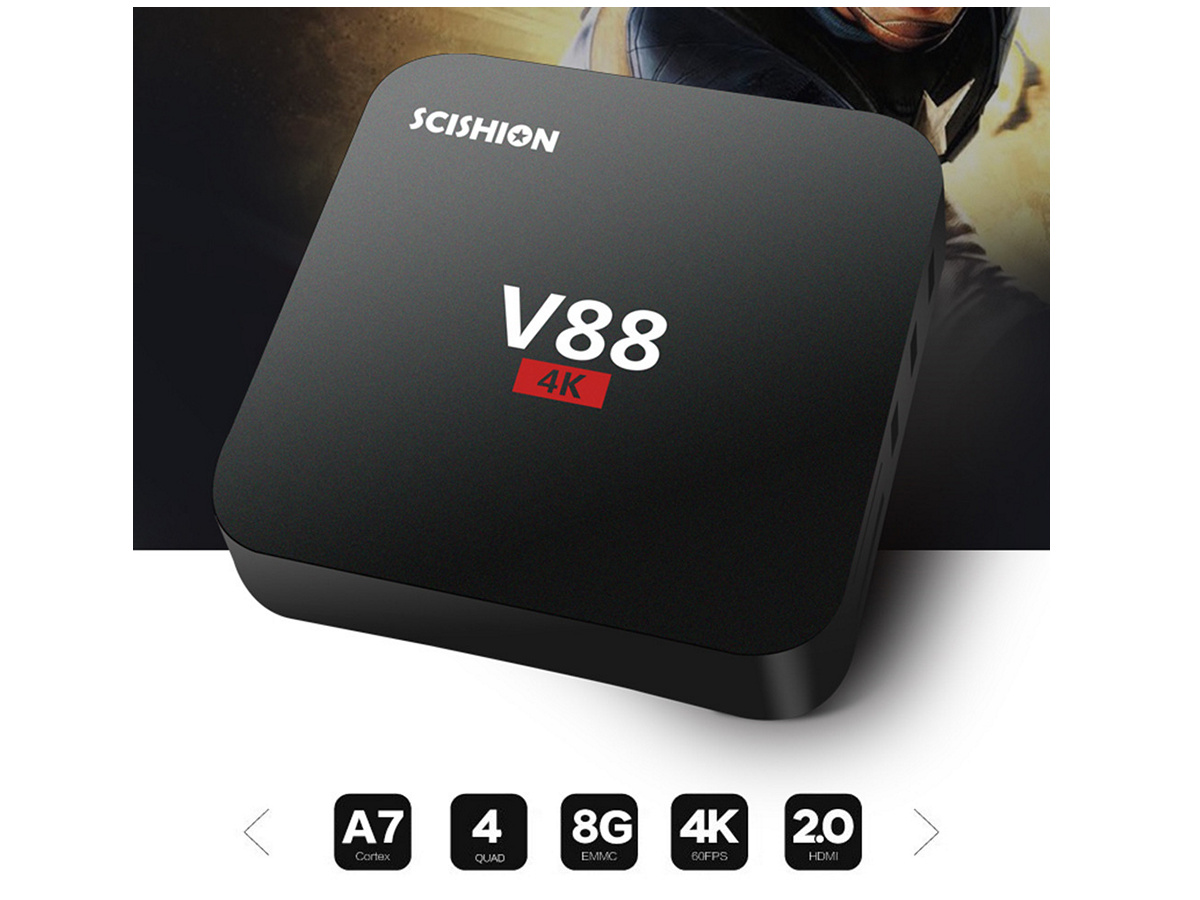 Zimtown Android 6.0 TV Box Rockchip RK3229 Quad Core - Ảnh 3